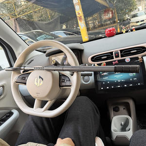 Accessoires les plus vendus Serrure antivol de direction de voiture en acier trempé avec revêtement en vinyle Serrure de voiture - Product Image 4