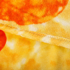 Manta de tortilla roja impresa de alta calidad, manta de <span class=keywords><strong>pizza</strong></span> <span class=keywords><strong>pepperoni</strong></span>, manta de comida para regalo - Product Image 4