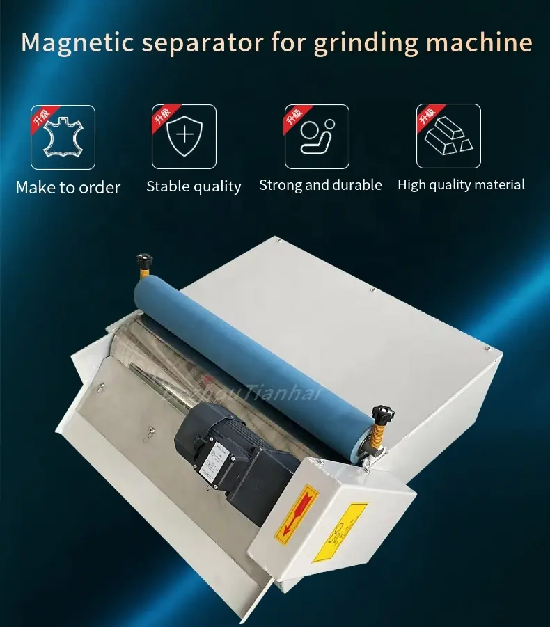 Machine white color CNC machine industrial magnetic separators magnetic separator