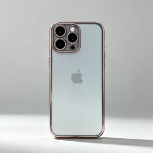 เคสใสเคลือบไฟฟ้าบางเฉียบขอบตรง - ใช้ได้กับ <span class=keywords><strong>iPhone</strong></span> 16, 15, 14 และ 13 Pro Max Series - Product Image 6