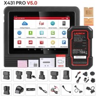 Outil de diagnostic complet bidirectionnel LAUNCH X431 PRO V5.0, plus de 30 services de réinitialisation, codage ECU, scanner OBD2 professionnel