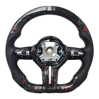 Volant de voiture en cuir perforé en fibre de carbone forgée de qualité supérieure, très demandé, pour BMW Série 3, Série 5, F10, F20, F30, F90, F01, F02