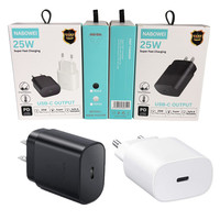 Adaptateur universel Type-C PD 25W USB C Chargeurs ultra-rapides pour Samsung Galaxy S26 S25 S24 pour iPhone 18 17 16 Adaptateur secteur USB-C