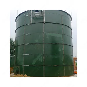 Meilleure vente réservoir d'eau en fibre de verre prix réservoir d'assemblage en émail réservoir UASB