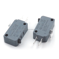 Micro-interrupteur en plastique XINWA XW-28 G5T16 5V, contact gris-argent, bouton-poussoir joystick pour machine de jeu d'arcade à monnayeur et divertissement