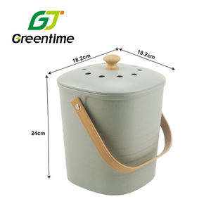 <span class=keywords><strong>Mini</strong></span> <span class=keywords><strong>poubelle</strong></span> pliable en Fiber de bambou, contenant à charbon actif, pour cuisine, vente en gros, - Product Image 2