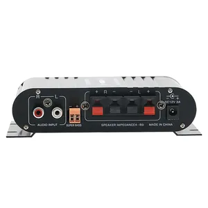 Mini 2.1 Kênh Hifi Stereo Bass Khuếch Đại Mới 80W Loa Siêu Trầm Với Âm Bass Treble Điều Chỉnh Kim Loại Âm Thanh Amp Cho Âm Nhạc Người Chơi - Product Image 4