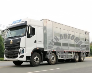 Chine usine 8*4 <span class=keywords><strong>8x4</strong></span> véhicule de transport de porc LHD RHD véhicule de transport de semis de volaille <span class=keywords><strong>camion</strong></span> de transport de porc - Product Image 2