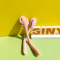 GINYA New Mini G Spot Vibrator Classic Female Cute Oral Sex Vibrators Strong Vibration Mini AV Wand Adult Sex Toys For Women
