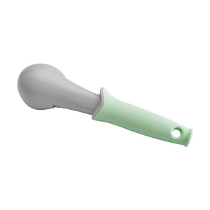 Plastic Ice Cream Scoop Light Green Comfortable Handle Manual Scooping Tool For Ice Cream And Fruit - Product Image 3