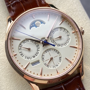 Reloj Mecánico de Lujo para Hombre con Calendario Perpetuo, Caja de Titanio, Correa de Goma, Esfera de Cristal de Zafiro, Venta al Por Mayor - Product Image 2
