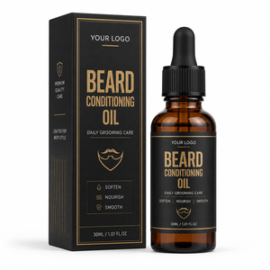 Huile à <span class=keywords><strong>barbe</strong></span> parfumée bois <span class=keywords><strong>de</strong></span> cèdre et bois <span class=keywords><strong>de</strong></span> santal, longue durée, pour coiffage quotidien et soin des hommes, 30ml – Approvisionnement direct usine - Product Image 2