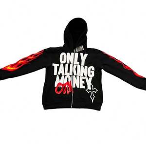 Fashion HoodiesCustom Logo Streetwear Men No String Oversized Puff Printed Screen Printed <b>Cropped</b> <b>Zip</b> <b>up</b> <b>Hoodies</b> - Product Image 1