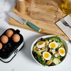 Stainless Steel Automatic <b>Egg</b> Cooker for 8 <b>Eggs</b> Time Setting Hardness Adjustment <b>Eco</b>-Friendly Stirring Function Kitchen - Product Image 2