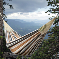 Hamac de camping et de randonnée en toile épaisse et durable - Marque Fugar, pliable, design tricoté, capacité de 200 kg, utilisation toutes saisons, pour 1 à 2 personnes