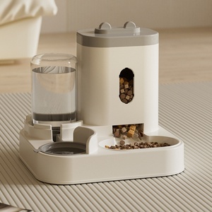 Dispenser Makanan dan Minum Hewan Peliharaan Otomatis 2 in 1 untuk Anjing dan Kucing - Product Image 4