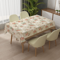 Nappe rectangulaire en PVC motif tournesol jaune, nappe jaune citron résistante pour anniversaire, nappe en toile cirée facile à nettoyer