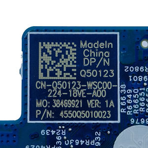 ของแท้ใหม่สำหรับ Dell Inspiron 5320 /vostro 5320มาเธอร์บอร์ด i7-1260P Q50123 0DIN 13 N ADL LPDDR5 203127-1 FWJJ7 $ ja - Product Image 3