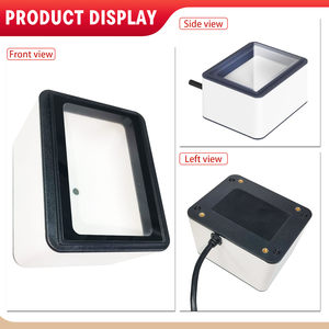 Lecteur de codes-barres et de codes QR haute performance 1D/2D RS232/USB pour les systèmes de point de vente et de vente au détail en supermarché en stock - Product Image 5