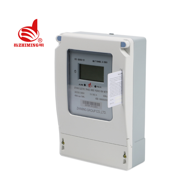 High Quality Factory Sales DTSY450 Prepaid Three Phase (3 Phase) kwh Energy Meter With IC Card