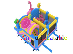 Nuevo <span class=keywords><strong>para</strong></span> 2026: Castillo Inflable Multifuncional con Forma de Flamenco que Encanta a los Niños, Tamaños Personalizados Disponibles Gratis - Product Image 5