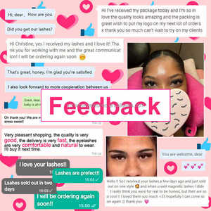 थोक सिलियो पोस्टिकोस कस्टम नई अल्ट्रा-सॉफ्ट 10-12 मिमी फुल स्ट्रिप पलक सुपर फाइन 5 pair - Product Image 6