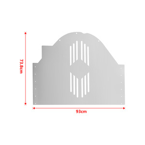 Plaque de protection en aluminium 93cm x 73.8cm pour convertisseur catalytique, pour Toyota Prius 04-09 - Product Image 1