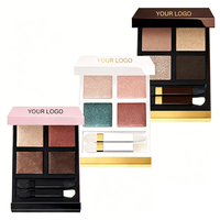 Palette de fards à paupières, finition lumineuse et scintillante, fards à paupières en marque privée