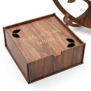 Fabriek Direct Gepersonaliseerde Rustieke Bruiloft Gastenboek Teken Hoge Kwaliteit Stamboom Huwelijkscadeau Voor Het Paar - Product Image 4