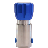 Régulateur de contre-pression en acier inoxydable 316L haute température, vanne de contrôle de contre-pression