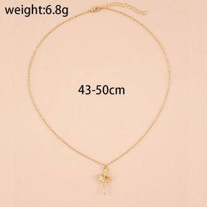 Gioielli di moda placcato oro Inspirational Femme collana buona Karma messaggio Card collane per le donne - Product Image 6