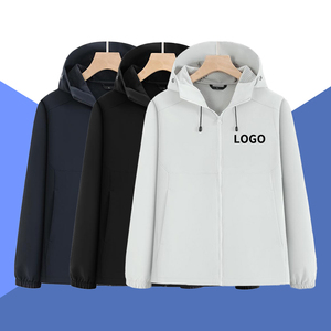Veste de montagne en softshell personnalisée, doublée de velours épais, coupe-vent et imperméable, pour l'automne et l'hiver - Product Image 3