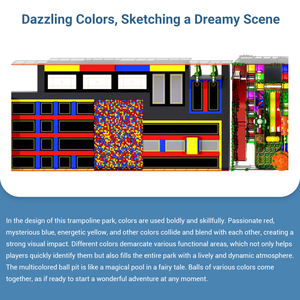 Équipements de <span class=keywords><strong>parc</strong></span> d'attractions pour enfants de grande taille et très résistants, divers équipements de <span class=keywords><strong>parc</strong></span> d'attractions, aire de jeux intérieure pour enfants, <span class=keywords><strong>parc</strong></span> de trampolines - Product Image 4