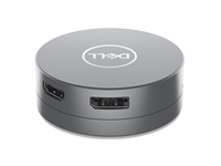 Accessoires pour ordinateurs de bureau portables Dell très fiables Adaptateur multiport USB-C 7-en-1-DA310