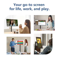 Moniteur IPS intelligent de 27 pouces avec haut-parleur intégré HDR à écran tactile Incell Interface DP