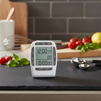 AMT204 Jam dan Stopwatch Digital 3 Saluran Timer