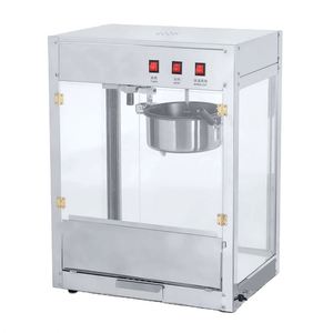 Máquina de Palomitas de Maíz de Acero Inoxidable, Máquina Comercial Eléctrica de 1400w para Hacer Palomitas, Cocedor de Palomitas de Maíz para Mesa de Bar - Product Image 1