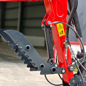 Micro-pelle à usage domestique chenille en caoutchouc avec moteur diesel hydraulique YANMAR mini pelle à vendre - Product Image 2