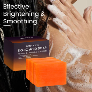 Savon Acide Kojique Original Éclaircissant Peau Nettoyant Visage Barre Blanchissante Hydratante Éclat Naturel Fournisseur - Product Image 2