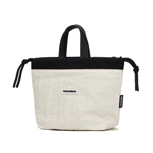 Yingzhinuo Women's Bucket <b>Bag</b> White Lightweight Portable Crossbody Shoulder <b>Bag</b> With Zipper Closure Everyday Use - Product Image 1
