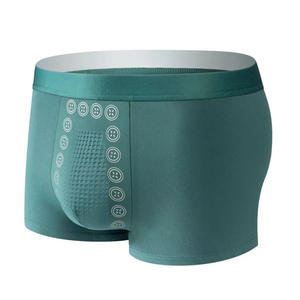 Bóxers Trunks de <span class=keywords><strong>Modal</strong></span> al por Mayor sin Costuras con Energía de Turmalina para Hombre, Ropa Interior Deportiva Transpirable y Antibacteriana para Caballero - Product Image 3