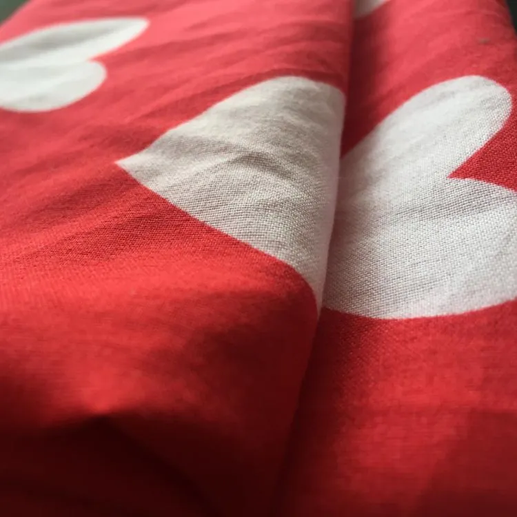 Tissu d'impression 100% Polyester, change de couleur, pour draps de lit