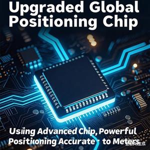 Posicionamiento oportuno Smart GPS Tag Key Finder Localizador remoto para IOS Android PET Friendly Finder para seguimiento de navegación GPS - Product Image 2