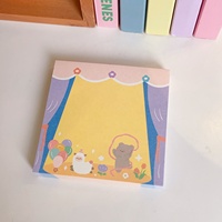 Beberapa desain magnetik sekolah dengan kartu dukungan catatan tempel bantalan Memo kertas untuk pembacaan yang lebih baik dan visibilitas
