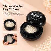 PRECIO DE FÁBRICA Kit de Depilación 3 en 1 con Calentador USB, Cera Dura en Perlas y Toallitas Post-Depilación para Depilación de Cejas, Nariz, Orejas y Labios