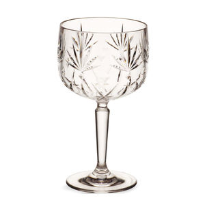 <span class=keywords><strong>Verre</strong></span> à gin décoratif en <span class=keywords><strong>plastique</strong></span> gaufré motif ballon <span class=keywords><strong>50cl</strong></span> PC SAN Acrylique Tritan - Product Image 2