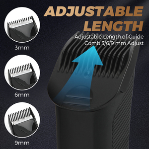 Haar-Körperclipper Typ-C Aufladung IPX7 Datenschutz-<span class=keywords><strong>Trimmer</strong></span> Keramikklinge Körpertrimmer für empfindliche Bereiche - Product Image 5