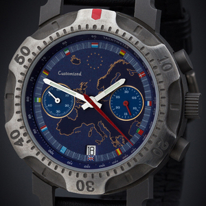 Reloj de Lujo para Hombre, Aleación de Titanio, Precisión, Luminoso, Resistente al Agua, Cronógrafo Mecánico Manual - Product Image 3