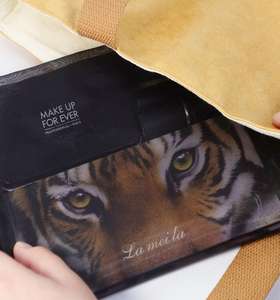 Bolsa de Maquillaje de Malla Premium, Organizador de Viaje, Bolsa de Aseo Portátil, Mini Bolsa de Cosméticos Transparente - Product Image 3