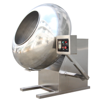 Nouvelle machine à revêtement de tambour grande capacité en acier inoxydable 304 pour sucre, snacks, graines, noix, certifiée CE